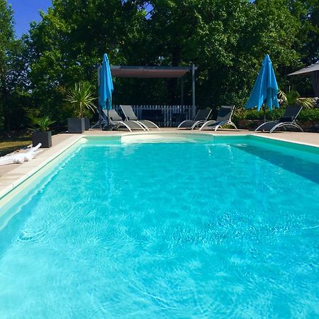 Maison De Campagne Avec Piscine Béduer Eksteriør bilde
