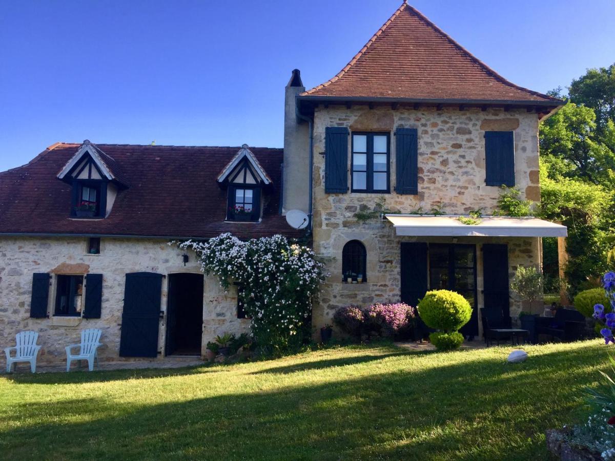 Maison De Campagne Avec Piscine Béduer Eksteriør bilde